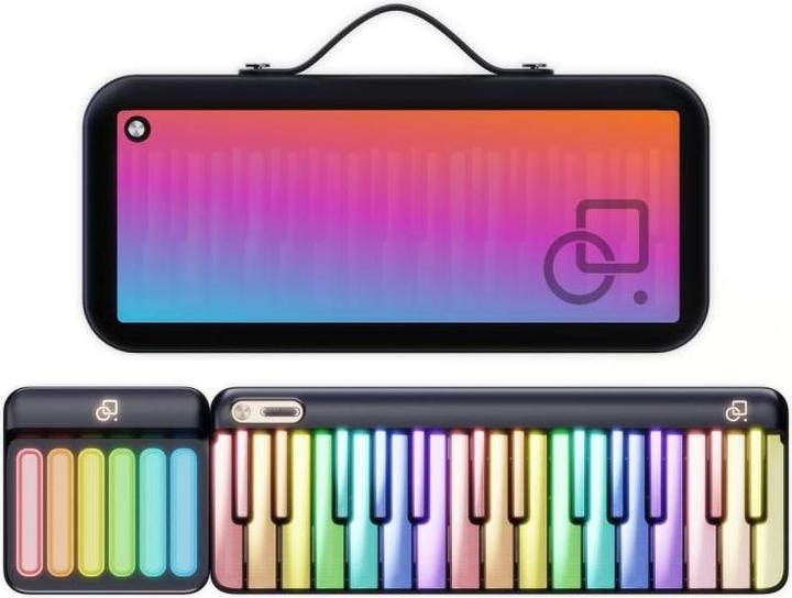 Image du produit Popu Music PopuPiano 1 Smart Portable Piano - PopuPiano lumineux avec PopuBag (29 Boutons)