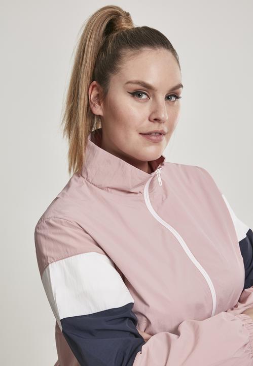 Produktbild Urban Classics Ladies 3-Tone Crinkle Track Jacket (S)