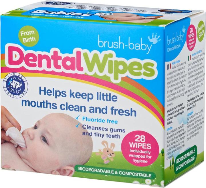 Produktbild Brush-Baby Zahnreinigungstücher (Weich, 1 x)