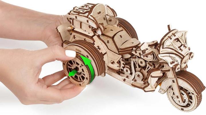 Produktbild Eco Wood Art 3D Holz Modellbausatz - Trike Motorrad