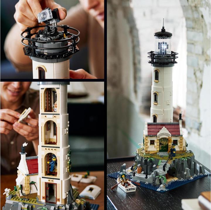 Actual product image LEGO Motorised lighthouse (21335, LEGO Ideas, LEGO Rare Sets)