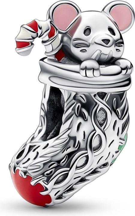Produktbild Pandora Maus & Weihnachtsstrumpf (Silber 925)
