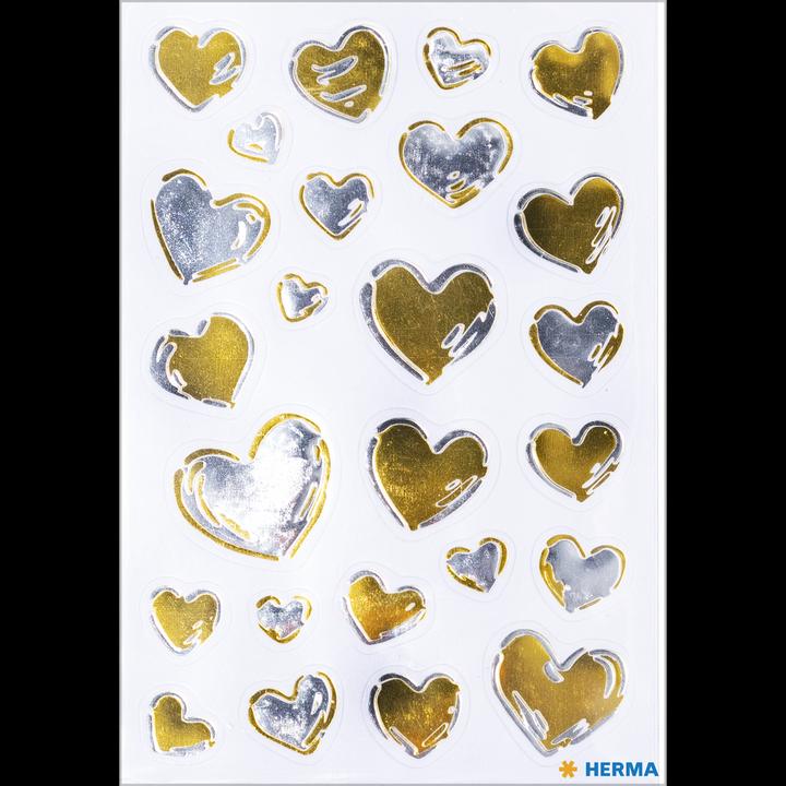 Image du produit Herma Sticker Coeurs