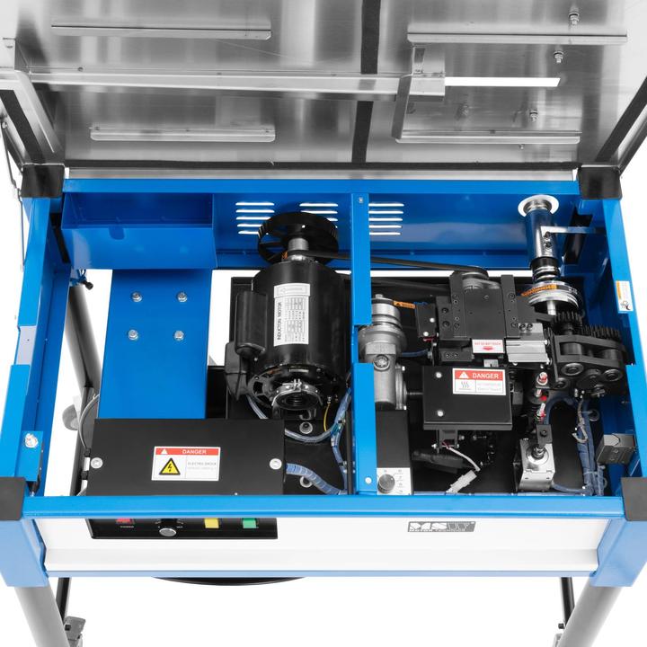 Produktbild MSW Halbautomatische Umreifungsmaschine Bändermaschine 0 - 45°C 6 - 15 mm 30 - 450 N
