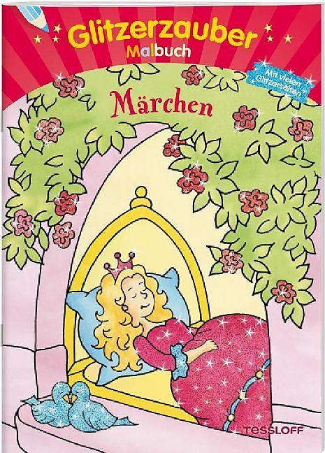 Produktbild Tessloff Glitzerzauber Malbuch Märchen