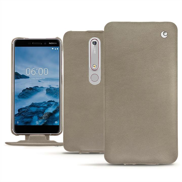 Actual product image Noreve Leather cover vertical (Nokia 6 (2018))