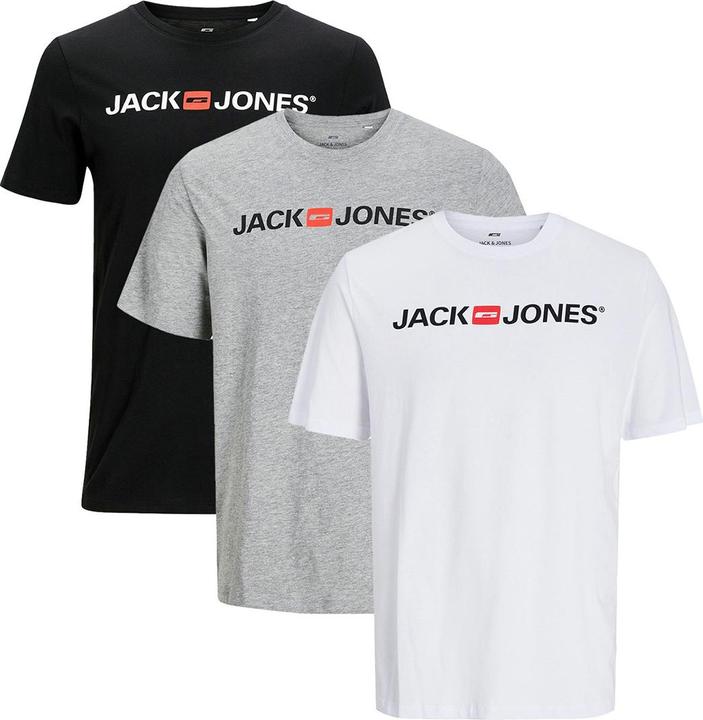 Image du produit Jack & Jones 3er Pack Corp T-Shirt (L)