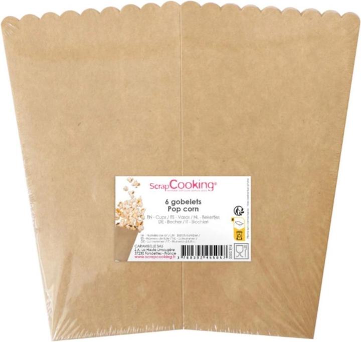Image du produit ScrapCooking 6er Set Popcorn Becher (6 x)