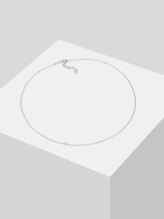 Produktbild Elli Choker Erbskette mit Zirkonia Kristall (Sterling Silber, 36 cm)
