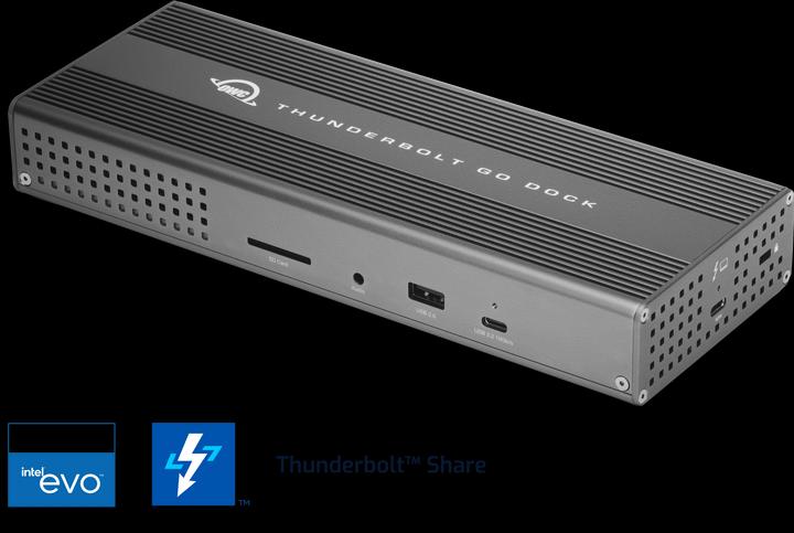 OWC Dock Thunderbolt 4 Go a 11 porte, 90W PD (Thunderbolt)