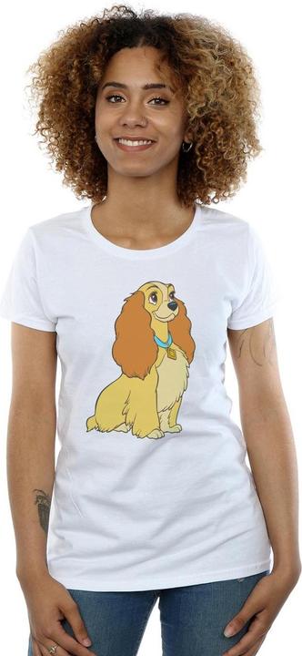 Immagine prodotto Disney Lady And The Tramp Lady Spaghetti Heart Maglietta Donna (L)