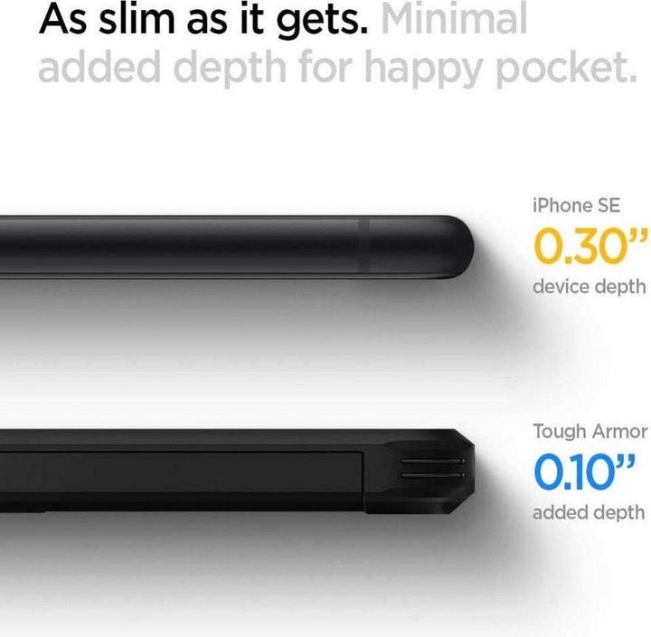 Actual product image Spigen Tough Armor (Apple iPhone SE)