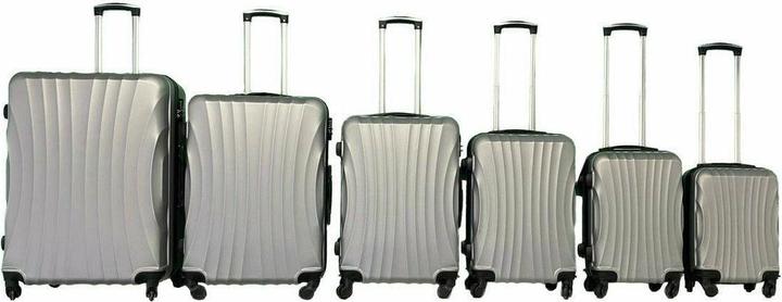 Produktbild Trolleymax Trolleymaxx Reisekoffer Silber (L (90 - 115l))