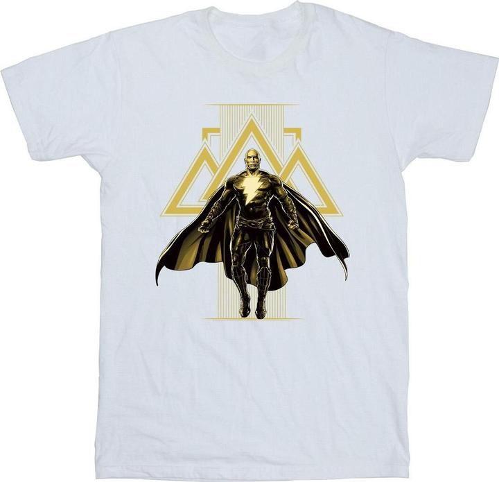 Produktbild Black Adam Rising Golden Symbols TShirt Mädchen (140, 146)