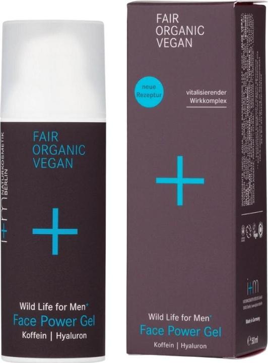 Produktbild i+m Naturkosmetik I+M Wild Life for Men Face Power Gel (50 ml, Gesichtsgel)
