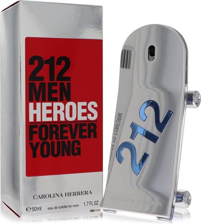 Actual product image Carolina Herrera 212 Men Heroes (Eau de toilette, 50 ml)