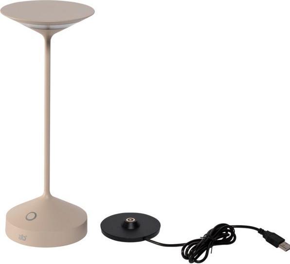 Actual product image Ab+ by Abert Tempo portable table lamp sand (200 lm)