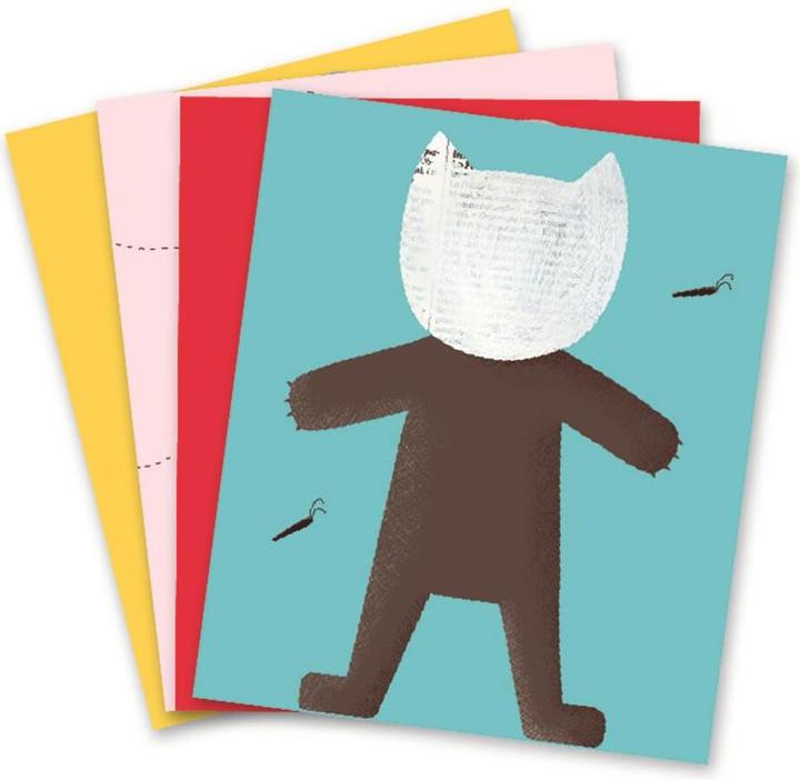Actual product image Djeco Sticker collage