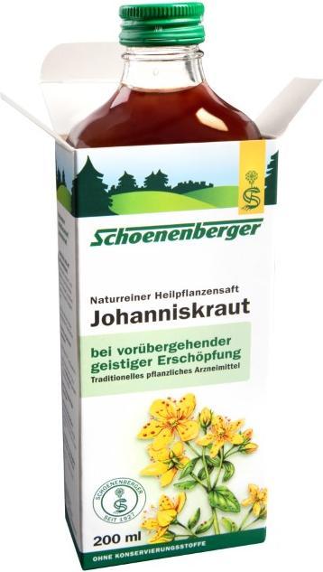 Produktbild Schönenberger Johanniskraut naturreiner Heilpflanzensaft, 200 ml Lösung