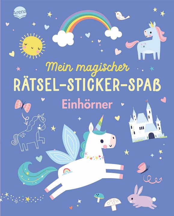 Actual product image Arena Mein magischer Rätsel-Sticker-Spass – Einhörner