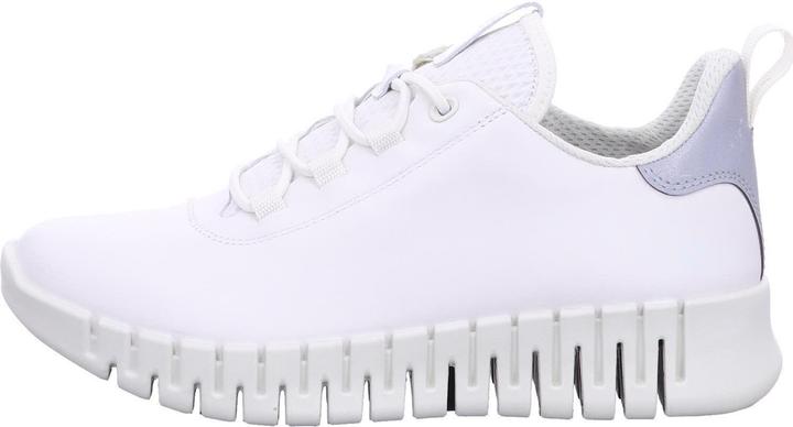 Image du produit Ecco Chaussures à lacets pour femmes Sportives Semelle en caoutchouc blanc (38)