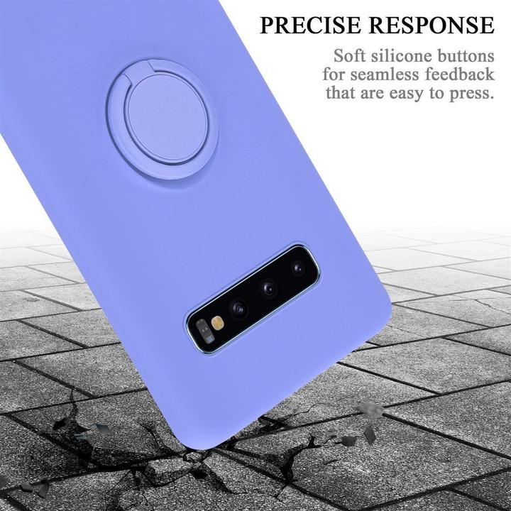Actual product image Cadorabo TPU Liquid Ring Silicone Case Cover (Samsung Galaxy S10+)