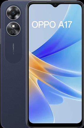 Produktbild OPPO A17 (64 GB, Midnight Black, 6.56", Dual SIM, 50 Mpx, 4G)
