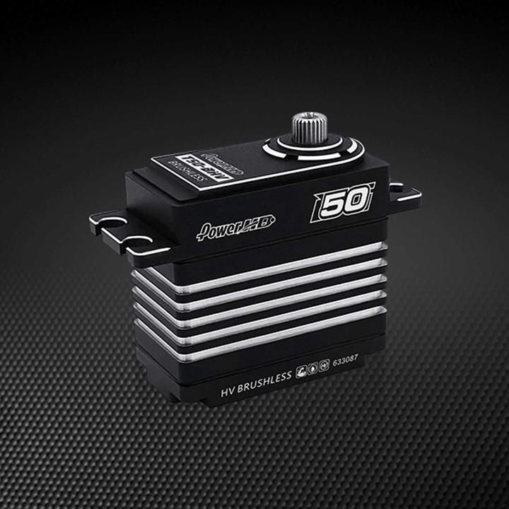 Immagine prodotto Power HD Servo T50-BHV / 50kg / 0.065sec. / 7.4V Digital / Buggy 1:8