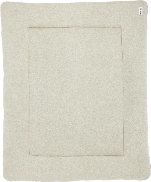 Image du produit Meyco Tapis de parc Knit Basic Teddy - sable mélangé - 77x97cm (77 cm)
