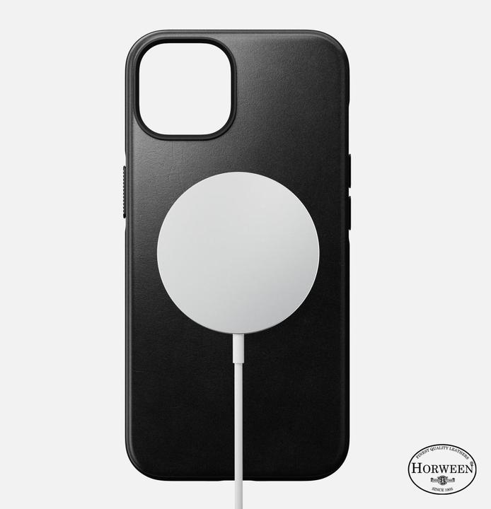 Immagine prodotto Nomad Cover posteriore in pelle moderna Horween per iPhone 14 Nero (Apple iPhone 14)