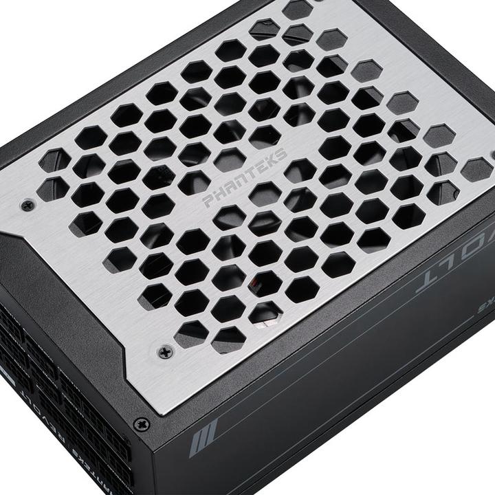 Actual product image Phanteks Revolt 1600W Titanium, ATX 3.0, PCIe 5.0, full modular - 1600 Watt, black (1600 W)
