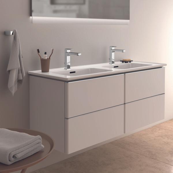 Image du produit Ideal Standard IDS Meuble double vasque STRADA II 1240x460x180mm blanc I+ (460 mm, 1240 mm)
