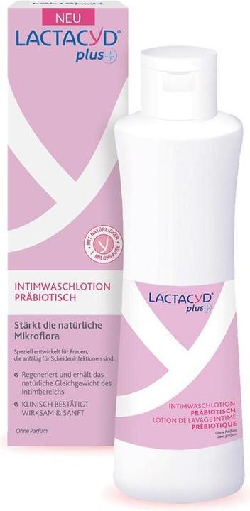Actual product image Lactacyd Plus Prebiotic (250 ml, Intimate cream)