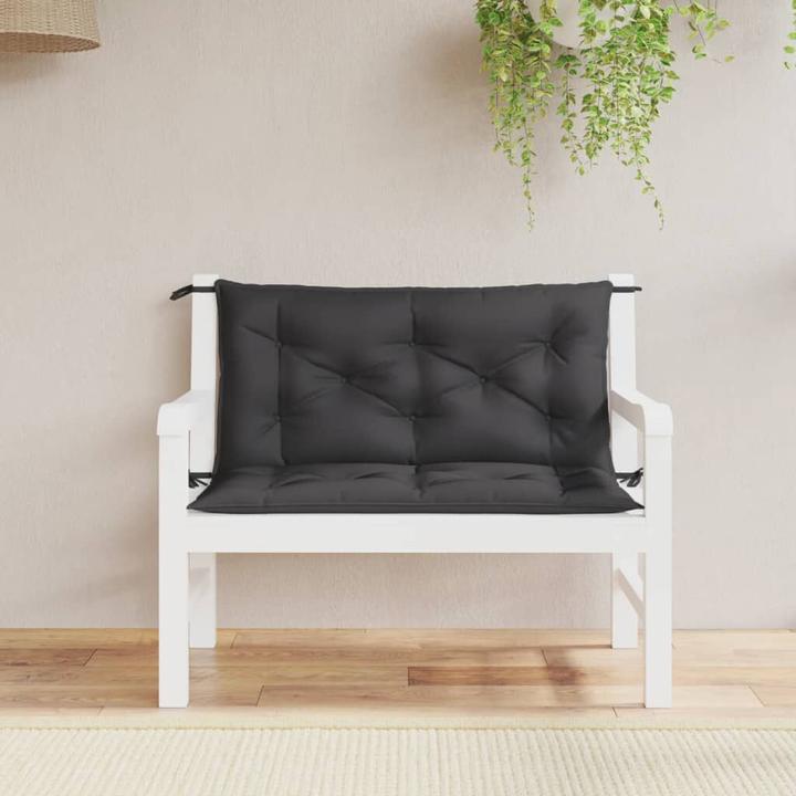 Image du produit VidaXL Coussins de banc de jardin 2 pcs. O x tissu ford (100 x 50 x 7 cm)