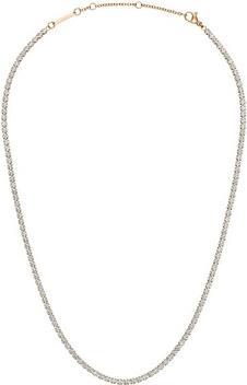 Daniel Wellington - Glittering bronze necklace with crystals Classic Tennis DW00400390