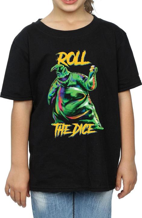 Produktbild Disney Nightmare Before Christmas Oogie Boogie Dice TShirt Mädchen (128)