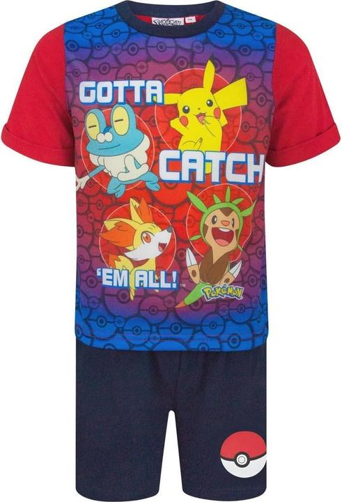 Produktbild Pokémon Gotta Catch 'Em All! Schlafanzug mit Shorts Jungen (104)
