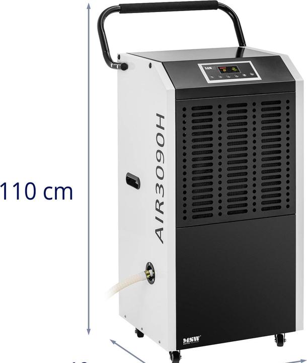 Produktbild MSW Bautrockner Luftentfeuchter Raumtrockner Raumentfeuchter 100 m² 138 L / 24 h (100 m², 138 l/24h)