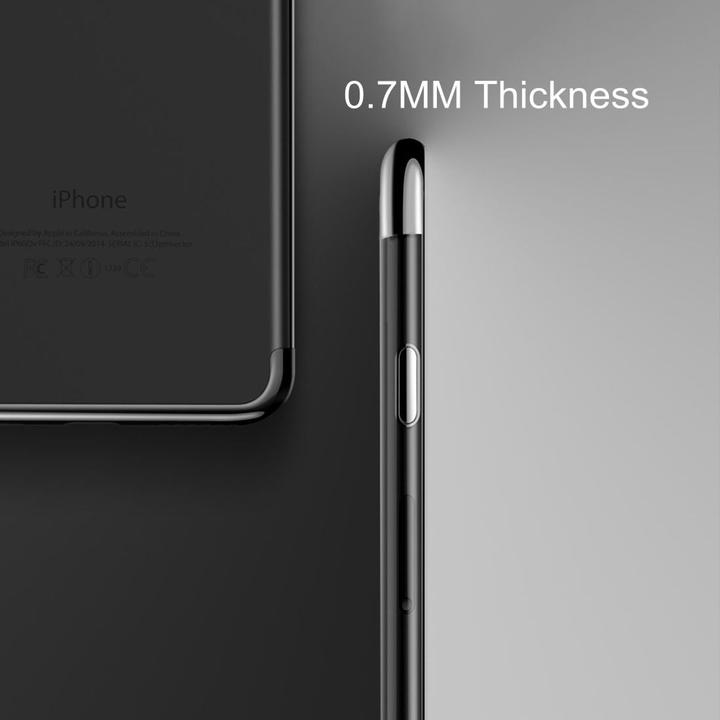 Produktbild König Design Apple iPhone 7 Plus Hülle Case Handy Cover Schutz Etui Schutzhülle Bumper Silber (Apple iPhone 7 Plus)