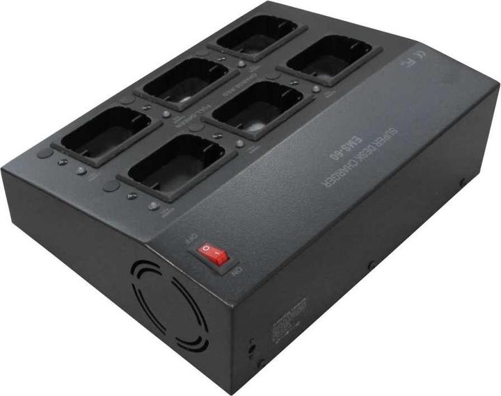 Actual product image XCell Profile charger for crane control batteries for up to 6 batteries simultaneously suitable for Autec