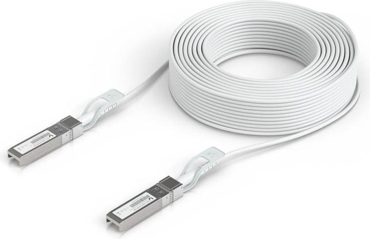 Actual product image Ubiquiti UniFi Direct Attach Uplink Cable w/ Auto Link optimization, 30 meter (S/UTP, CAT8.2, 30 m)