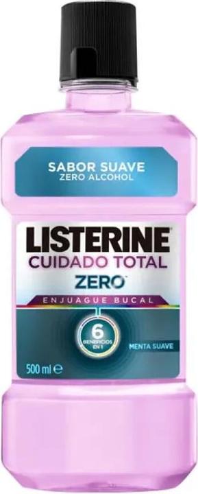 Actual product image Listerine Total Care Zero Alcohol Mouthwash 500ml (500 ml, Mouthwash)