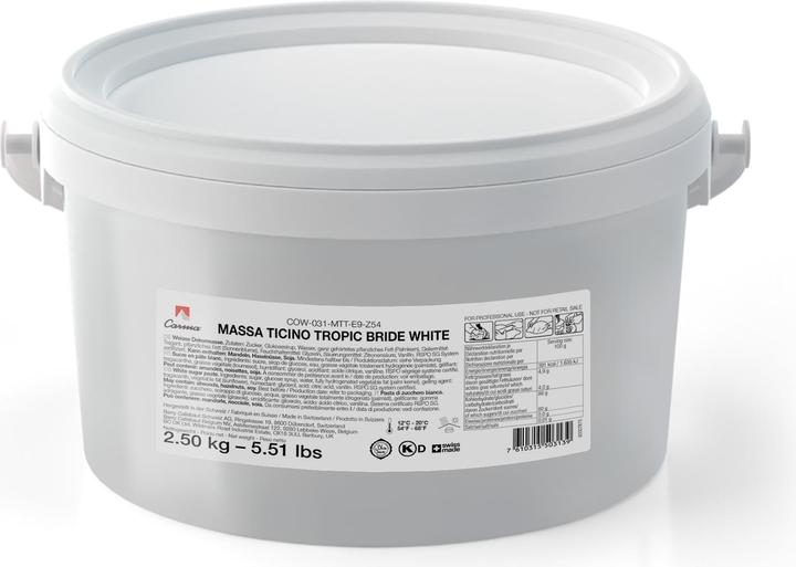 Carma Rollfondant Tropic Weiss klein