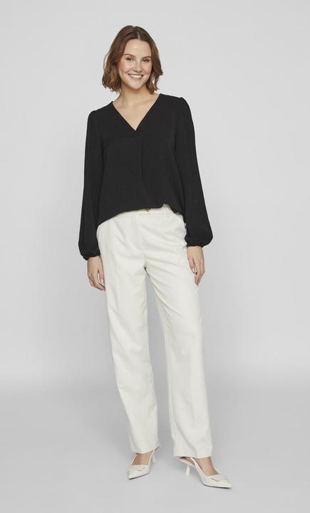 Actual product image Vila V-neck top with long sleeves (36)