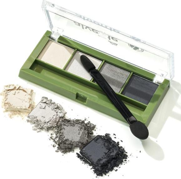 Actual product image dm alverde Eyeshadow Quattro 75 Smokey Eyes
