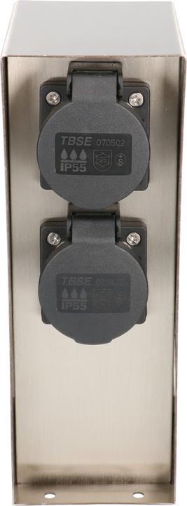Actual product image MaxGarden garden socket pillar with timer