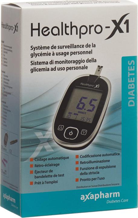 Produktbild Axapharm Blutzuckermessgerät (Blutzuckermessgerät)