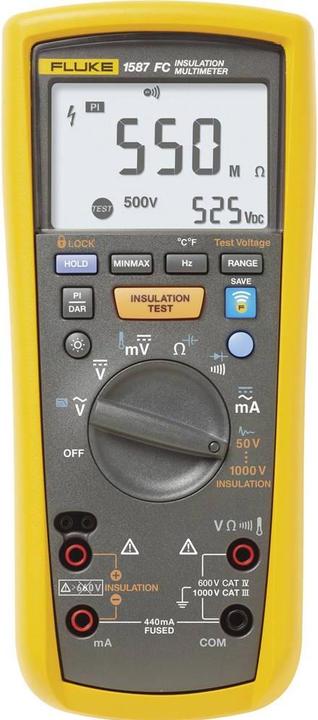 Actual product image Fluke 1587/I400 FC Calibrated to factory standard (CAT IV 600V)