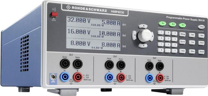 Rohde & Schwarz Alimentatore da laboratorio, regolabile HMP4030 Alimentatore DC, 3 canali, 384 W