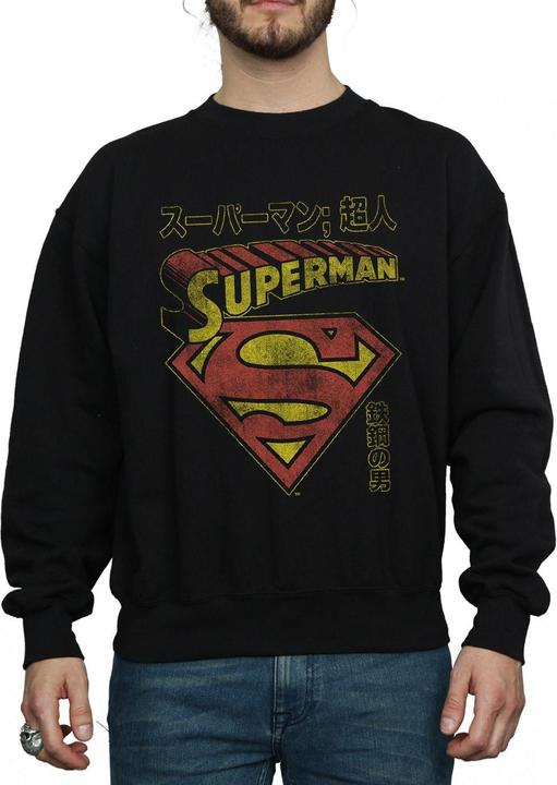 Actual product image Mens Superman Shield Sweatshirt (L)
